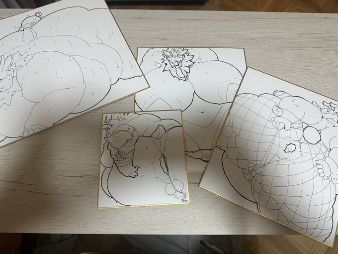 色紙作業中
果たしておわるのだろうか… 