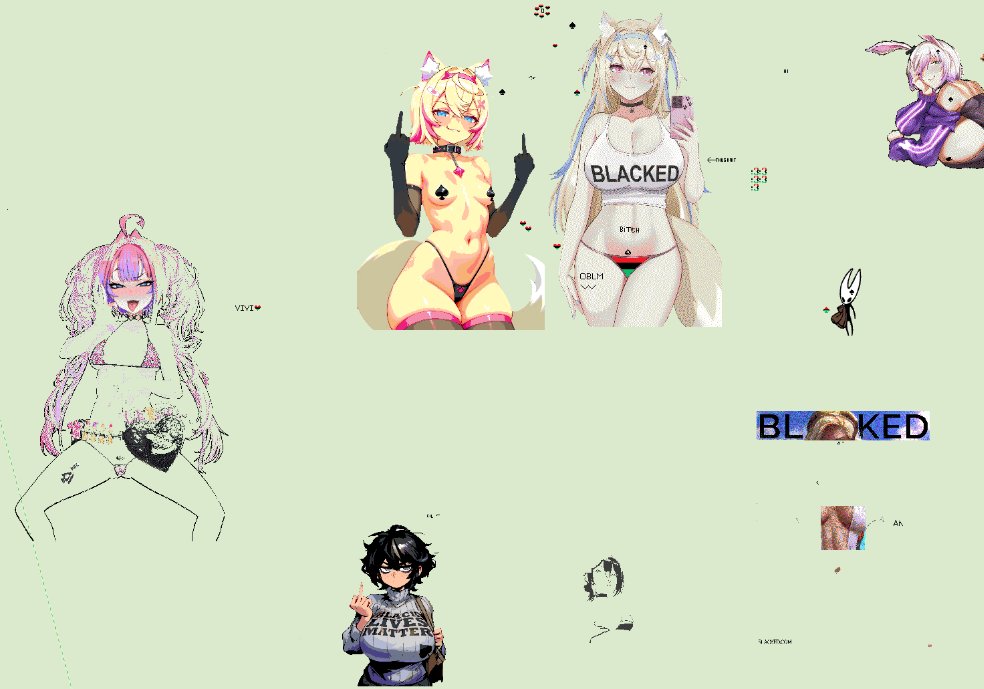 LeyleyQoS's tweet photo. Keep spreading 𝐁𝐍𝐖𝐎 on Wplace... ♠️

You can 𝘢𝘯𝘰𝘯𝘺𝘮𝘰𝘶𝘴𝘭𝘺 corrupt whitebois just by adding pixels to draw 𝐡𝐨𝐭 𝐁𝐥𝐚𝐜𝐤𝐞𝐝 𝐰𝐚𝐢𝐟𝐮𝐬!

It's going soooo 𝐦𝐚𝐢𝐧𝐬𝐭𝐫𝐞𝐚𝐦~ 🩷 https://t.co/H41H4awmJk