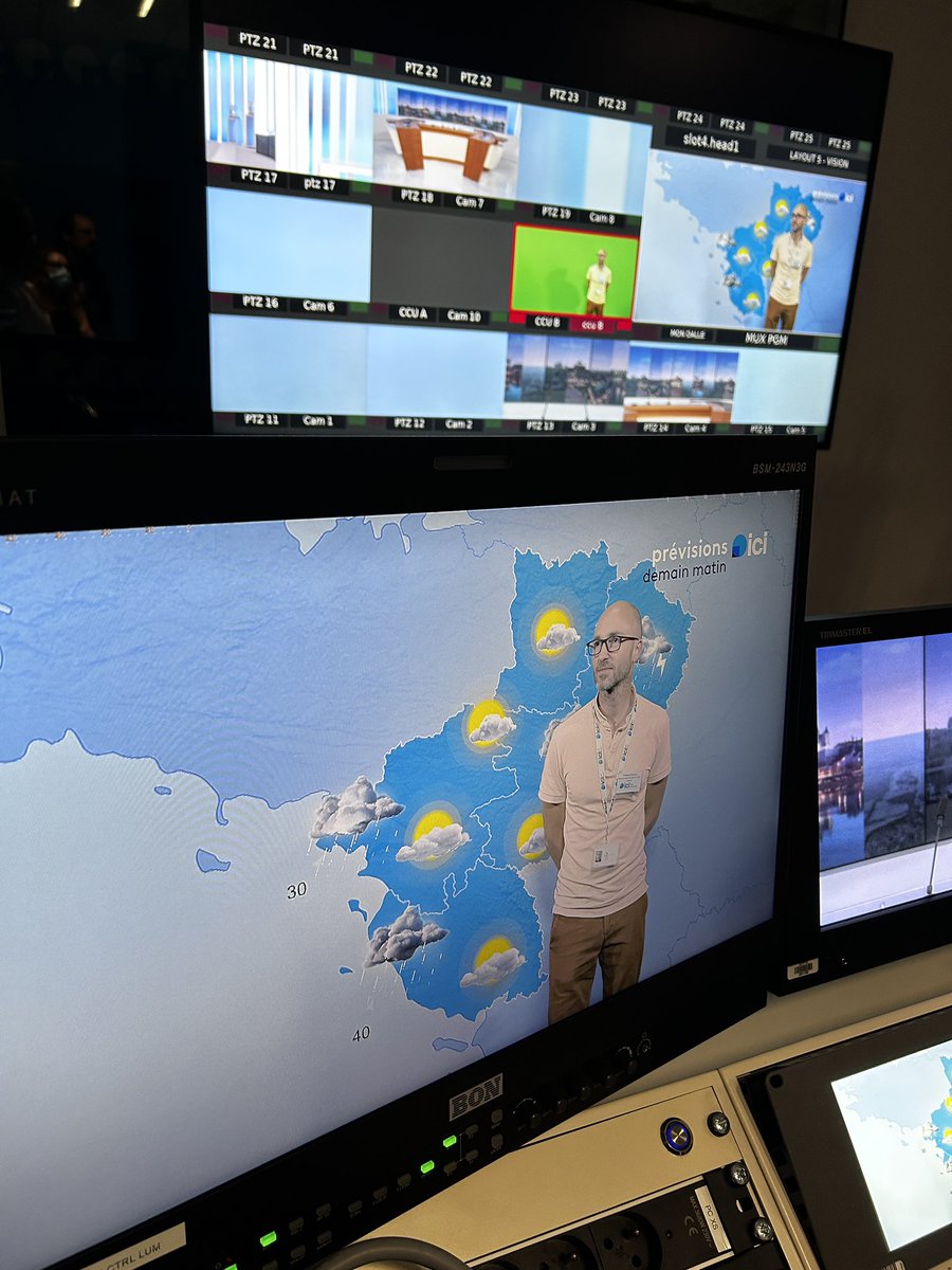 Plus de 200 personnes ont découvert les coulisses de <a href="/Francetele/">France Télévisions</a> à Nantes lors des #JEP2025 ! 😄
Un beau moment d’échanges autour de la création d’un JT et des métiers d’une télévision régionale 📺 Merci à toutes et tous pour votre présence ! ✨ #coulissesfrancetv