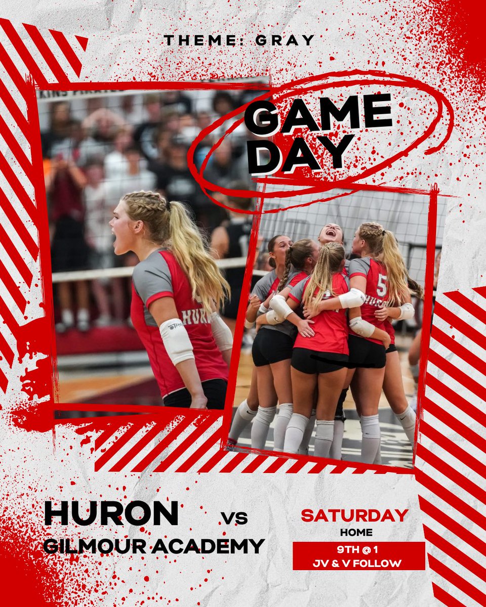 IT’S GAME DAY ‼️ Come support our girls today as they take on Gilmour Academy 🐅