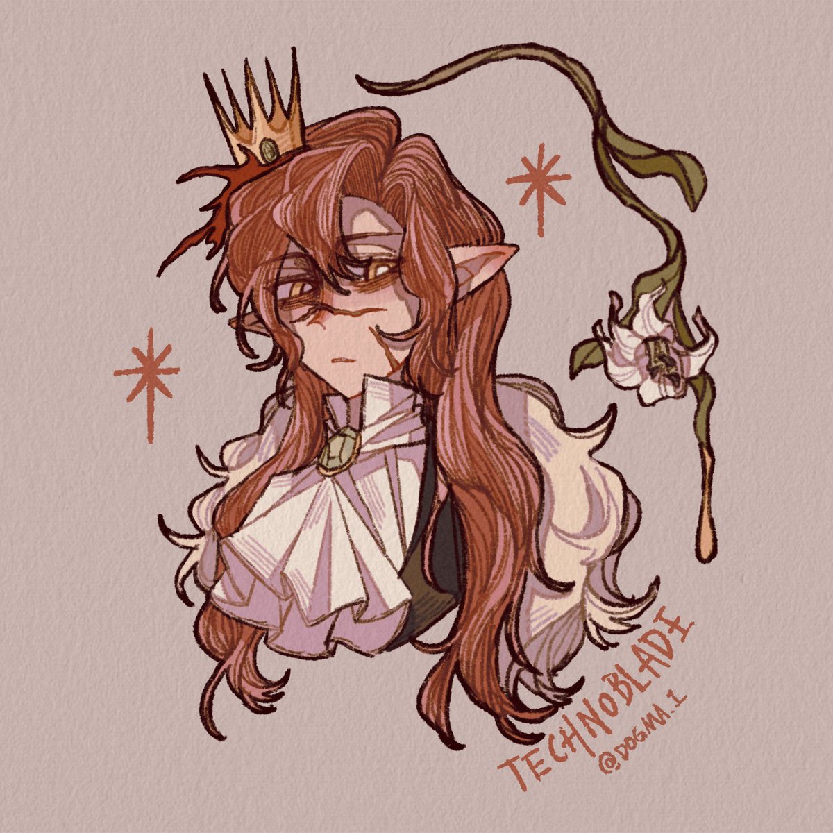 PrajnaFaust's tweet image. #technobladefanart #technofanart #Technoblade