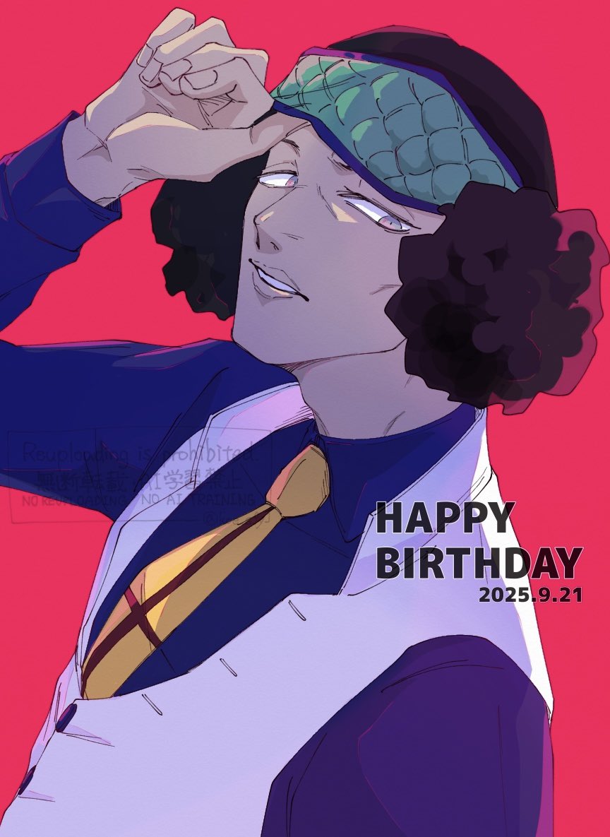 お誕生日おめでとうございます🥳🎉

 #クザン誕生祭2025
