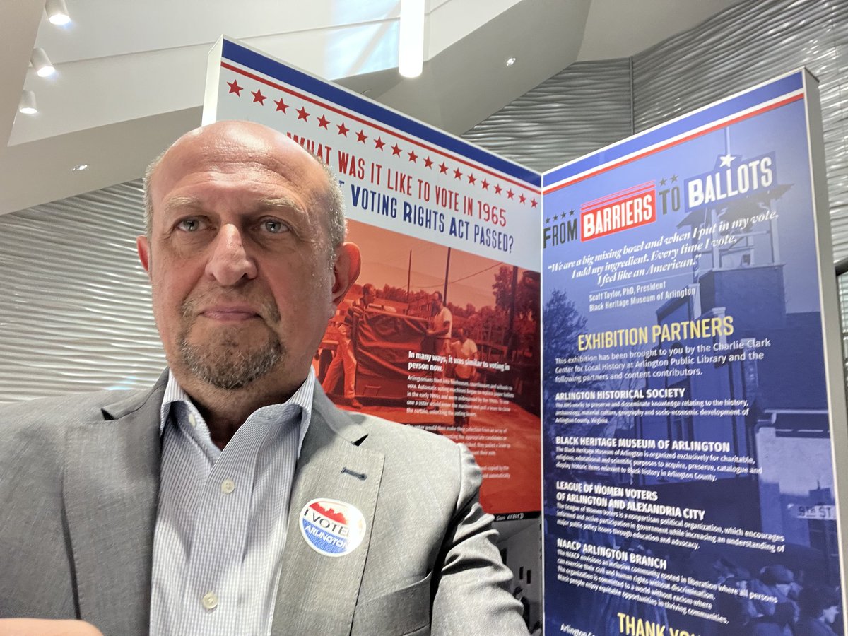 Fellow Virginians! Time to use the power of our votes to shape our VA + American future! 

My vote goes to candidates who will best advance equal rights, human rights and freedom—at home and overseas. 

Vote now to Nov 4. Find out how/where/when here: iwillvote.com