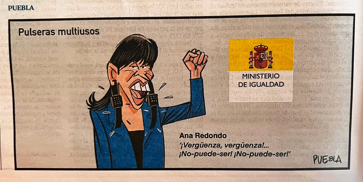 🔴 Pues aquí <a href="/PUEBLAdibujante/">PUEBLA</a> lo clava.

Si que da vergüenza esa cartera y su titular.