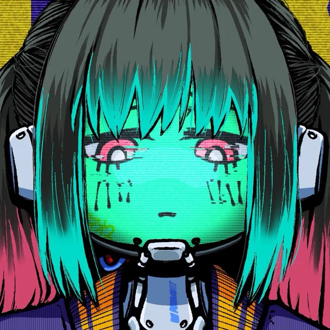 おかお かなり上手く描けたかも(自画自賛)