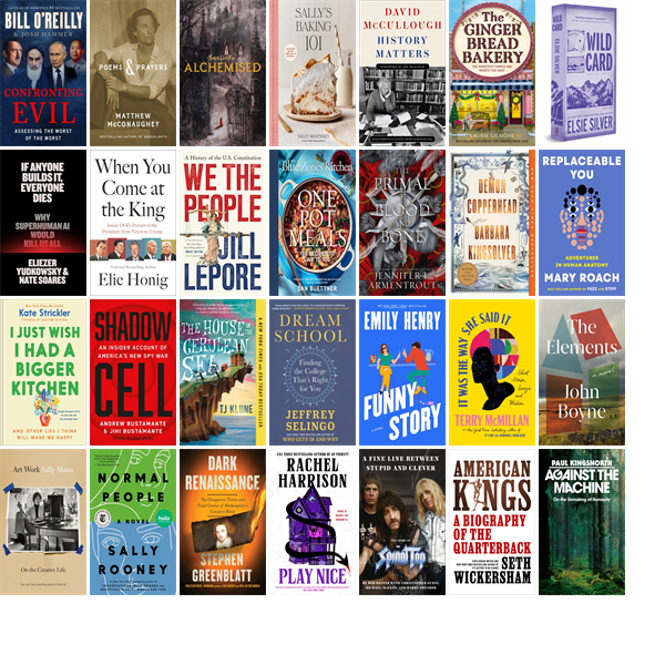 This week the Denton Public Library has 108 new books.  New items include Confronting Evil, Poems &amp; Prayers, Alchemised, Sally's Baking 101, History Matters, The Gingerbread Bakery, Wild Card, Eldritch, When You Come at the King, and We the People. wowbrary.org/nu.aspx?p=2047…