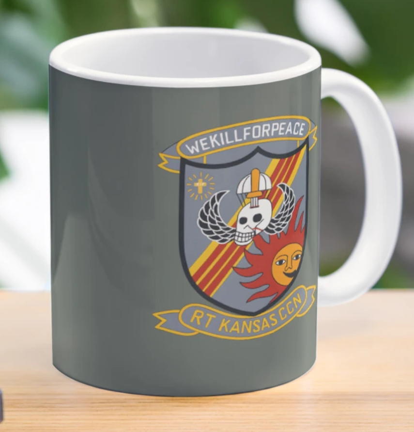 RT Kansas MACVSOG mug. Celebrating the secret war warriors of RT Kansas, Aug 1971 redbubble.com/i/mug/Recon-Te… #macvsog #vietnam #specialforces