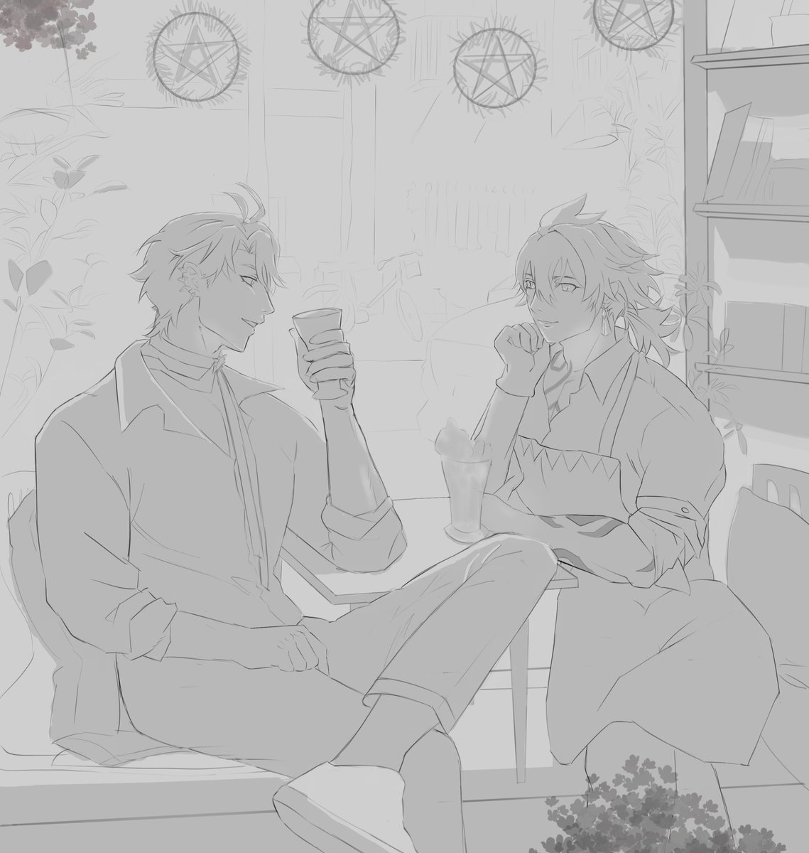 cafe date ☀️🍷
#phaidei  #厄敌