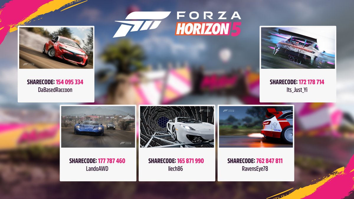 Have these creations inspired you? Submit your best photos now at aka.ms/ForzaContests
