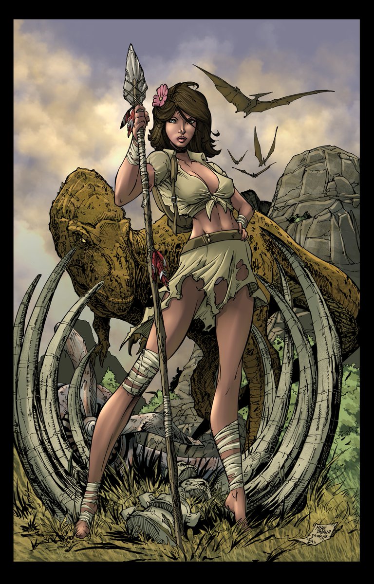 A warm up I did a while back.
Shahrazad 1
Pencils: Mike DeBalfo
instagram.com/mikedebalfo/?h…
Inks: James Goodwin
instagram.com/dev_gear/?hl=en
Color: W. Frank Walk

#colorist #art #shahrazad #comics #sexy #dinosaur #comicbooks