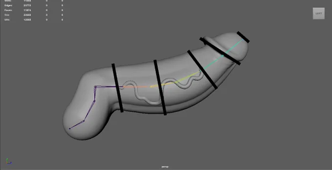 お久しぶりです、最近は知り合いの作家さんのお願いでクリスタ用の3Dちんぽ素材を作ってたりしていました。 人のちんぽ作画でモデリングするのも結構面白かったです。