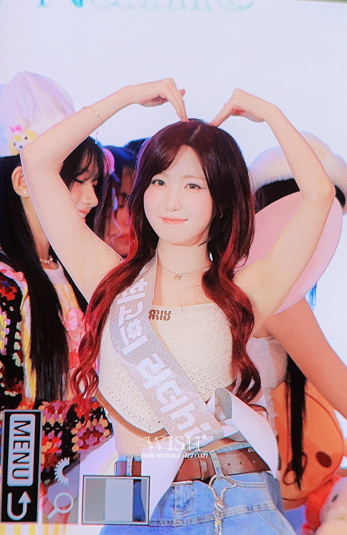 SAYMYNAME HITOMI 本田仁美 チェキ サイン Hitomi サイン入りチェキ SAYMYNAME HITOMI 本田仁美 チェキ