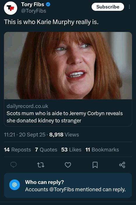 Lawrealnce's tweet photo. Hahaha c'mon now. Trying not to engage too much in this all but 'she donated a kidney to a stranger' is desperate stuff https://t.co/wZxQ27RvYm