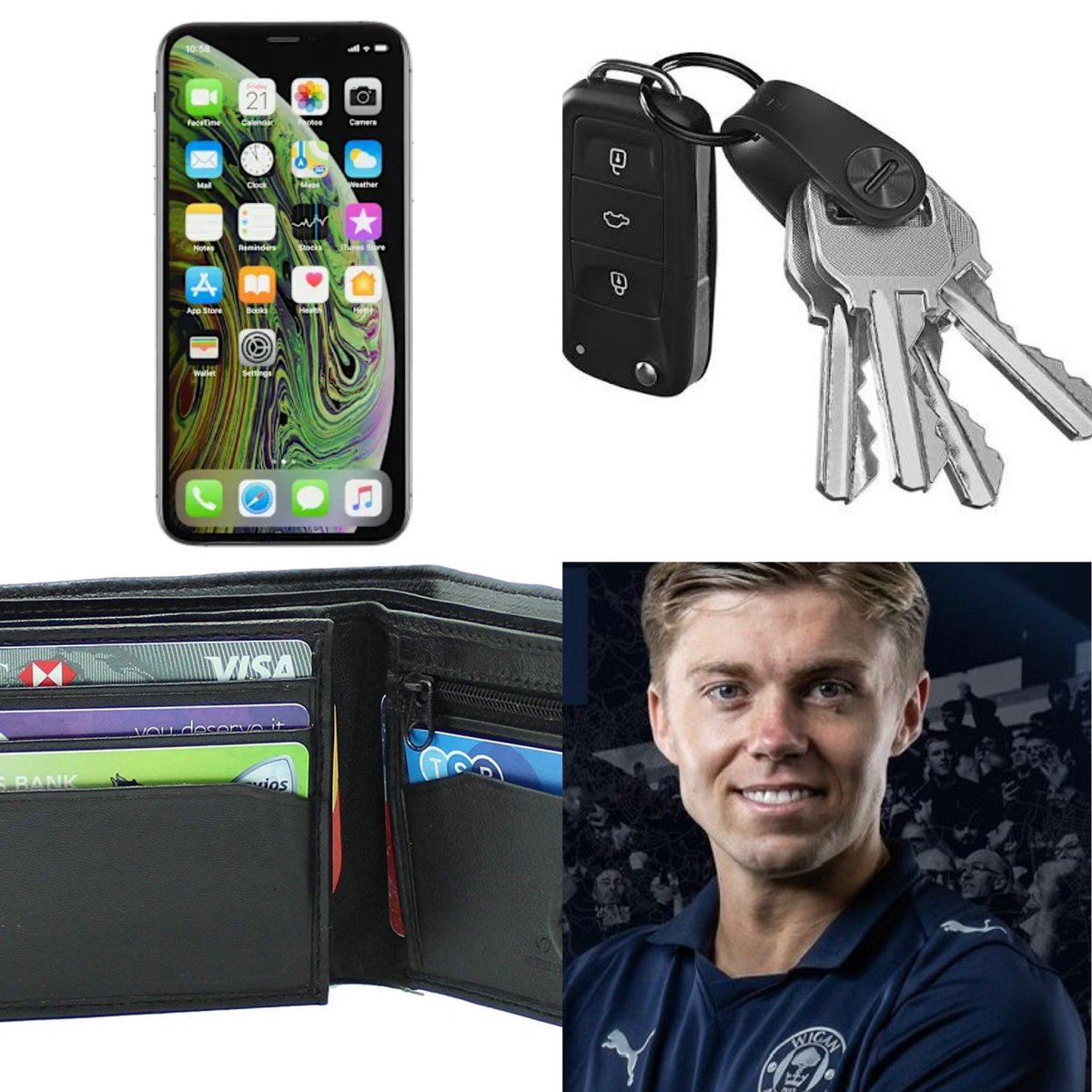 Max Conway emptying his pockets #bwfc