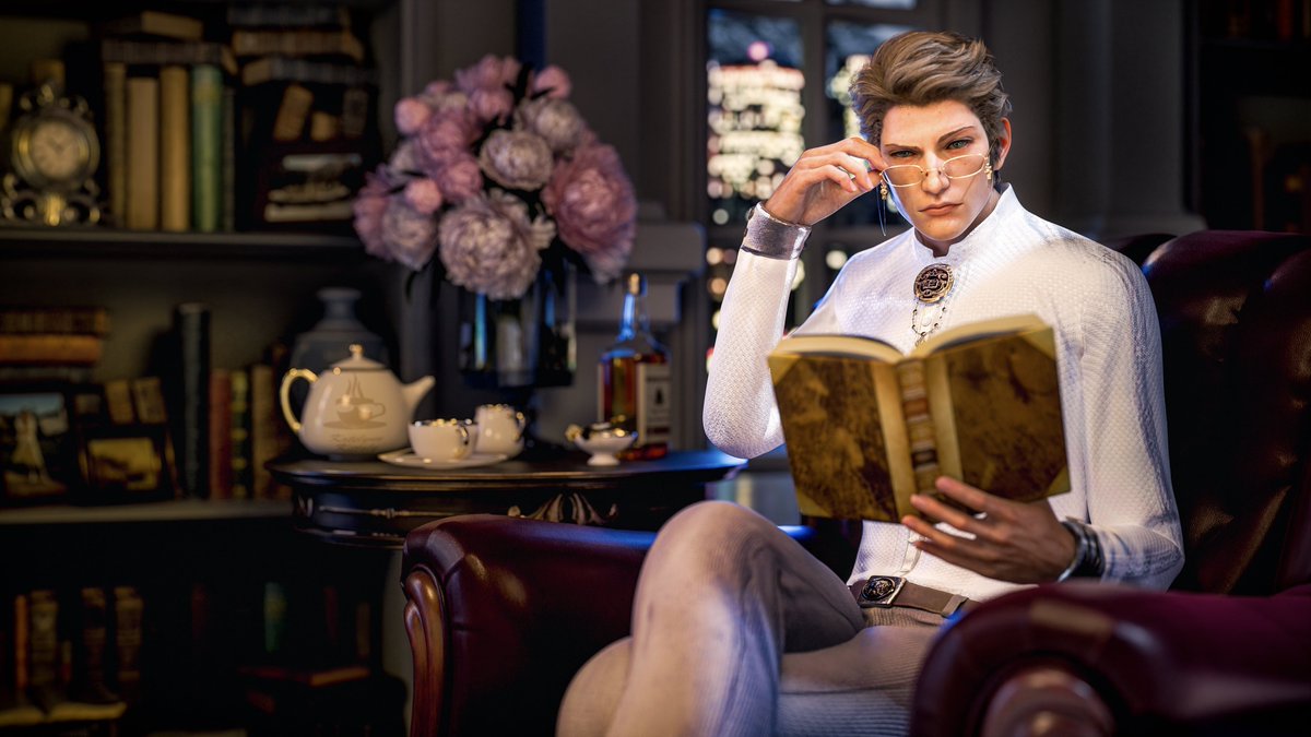 Ignis does not approve of you interrupting his reading.

#IgnisScientia #IgnisFashionWeek #イグニス #ff15 #FFXV