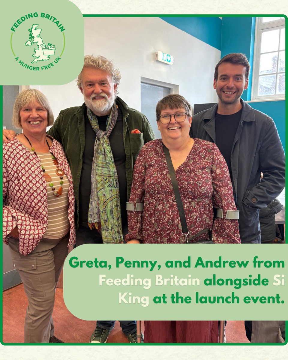 Earlier this week, the latest affordable food club in the Feeding Britain network was officially launched by @SiKingOfficial! St Chad’s Market, in Bensham, is providing local people with affordable food in a welcoming setting, as part of a comprehensive year-round support offer.