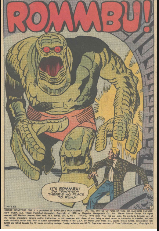 slave2217's tweet photo. Rommbu The Great, if only he had stepped on and squashed the shrunken humans beneath his foot. https://t.co/2pEW827QNm
