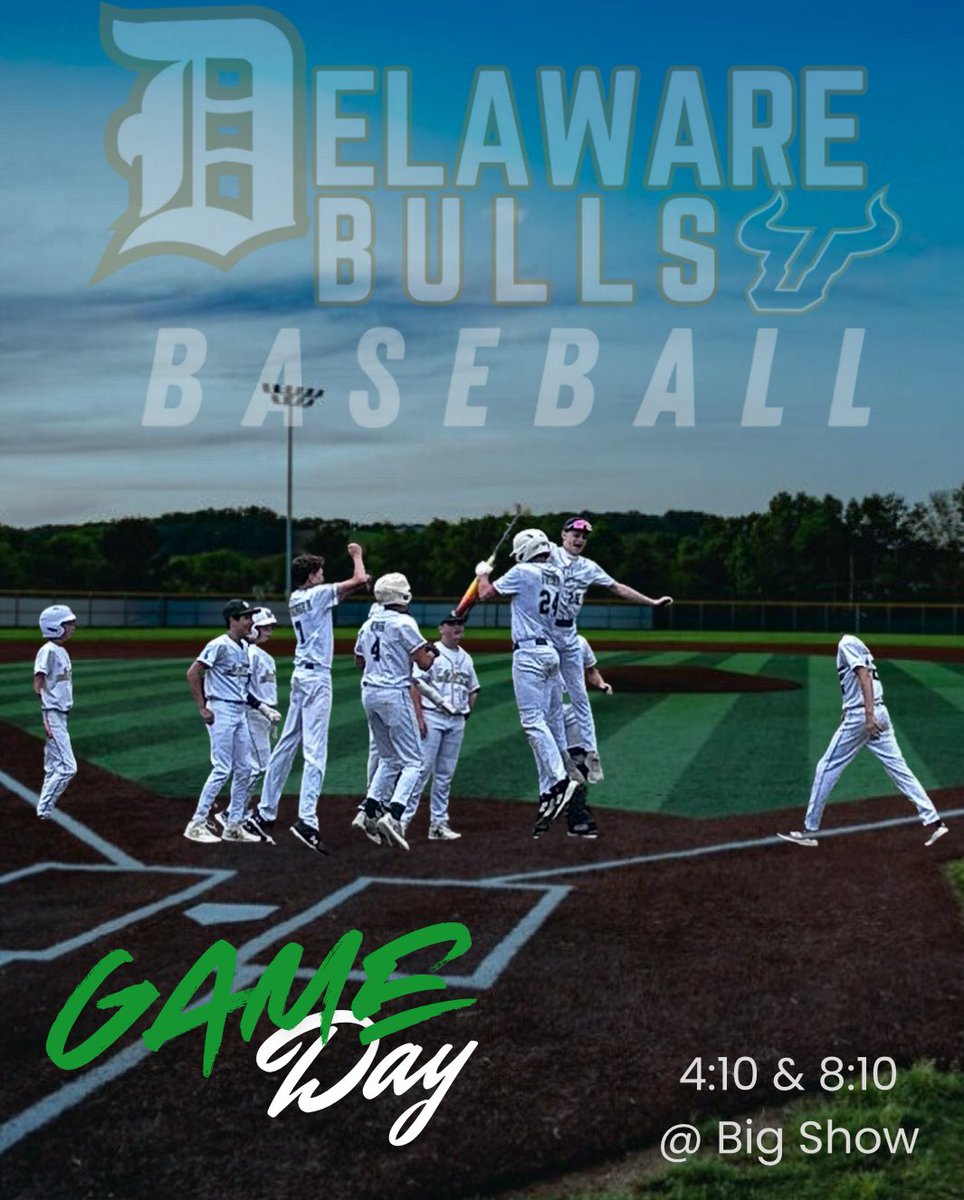 Game Day for the 14U Delaware Bulls!  Games today at 4:10 and 8:10 <a href="/bigshowsports/">Big Show Sports Complex</a> #DelawareBulls #newchapter