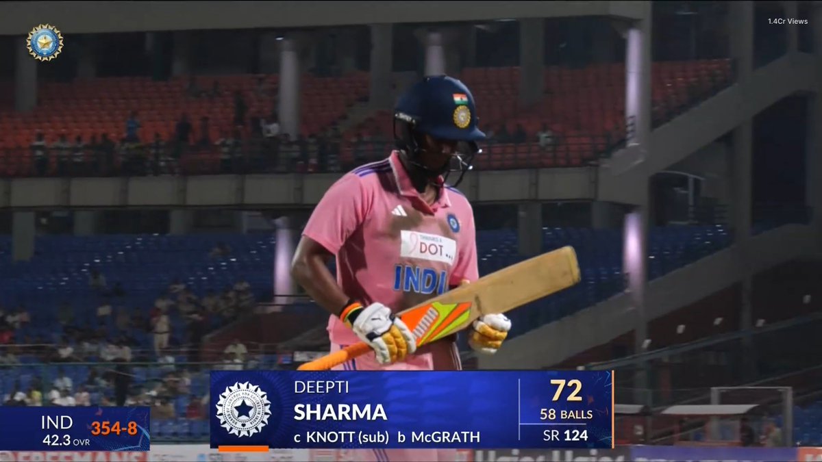 WELL PLAYED 👌 BAHUT KHOOB LADI HAI #DeeptiSharma