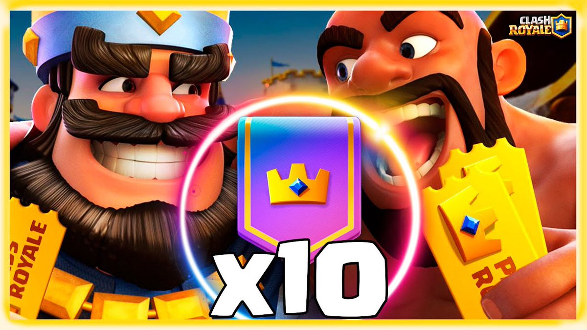 MEGA SORTEO de PASS ROYALE 🎁 Sergio1722 Clash Royale
✅️Vídeo 👉 youtu.be/8sQwGLoWC2Q