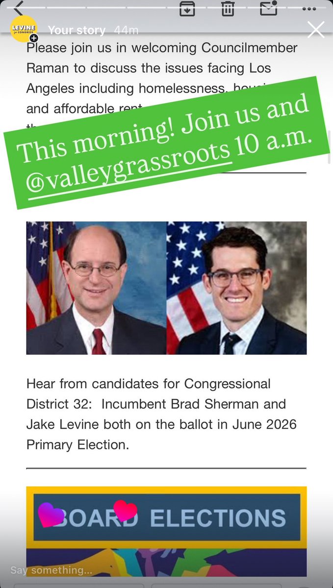 Excited to join Valley Grassroots Dems this morning — join us!