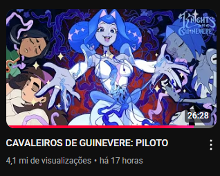 BIZARRO:

Em menos de 1 DIA Knights of Guinevere alcançou a incrível marca de 4 MILHOES de views!