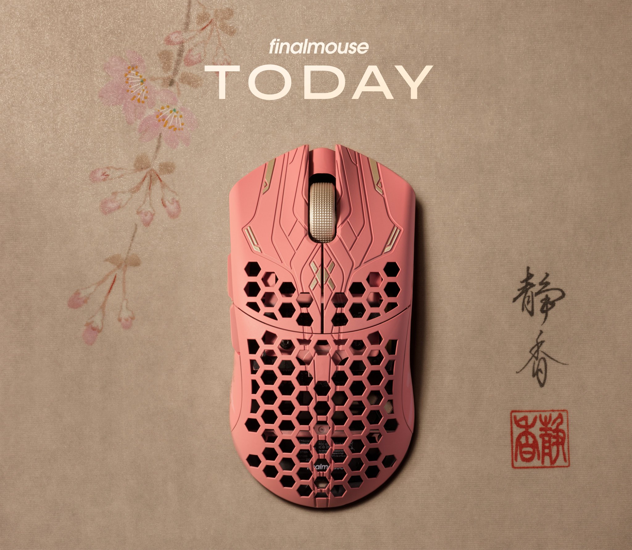 新品未開封　限定　Finalmouse ULX Sakura Medium Finalmouse Ulx Sakura Medium Wireless Mouse - US