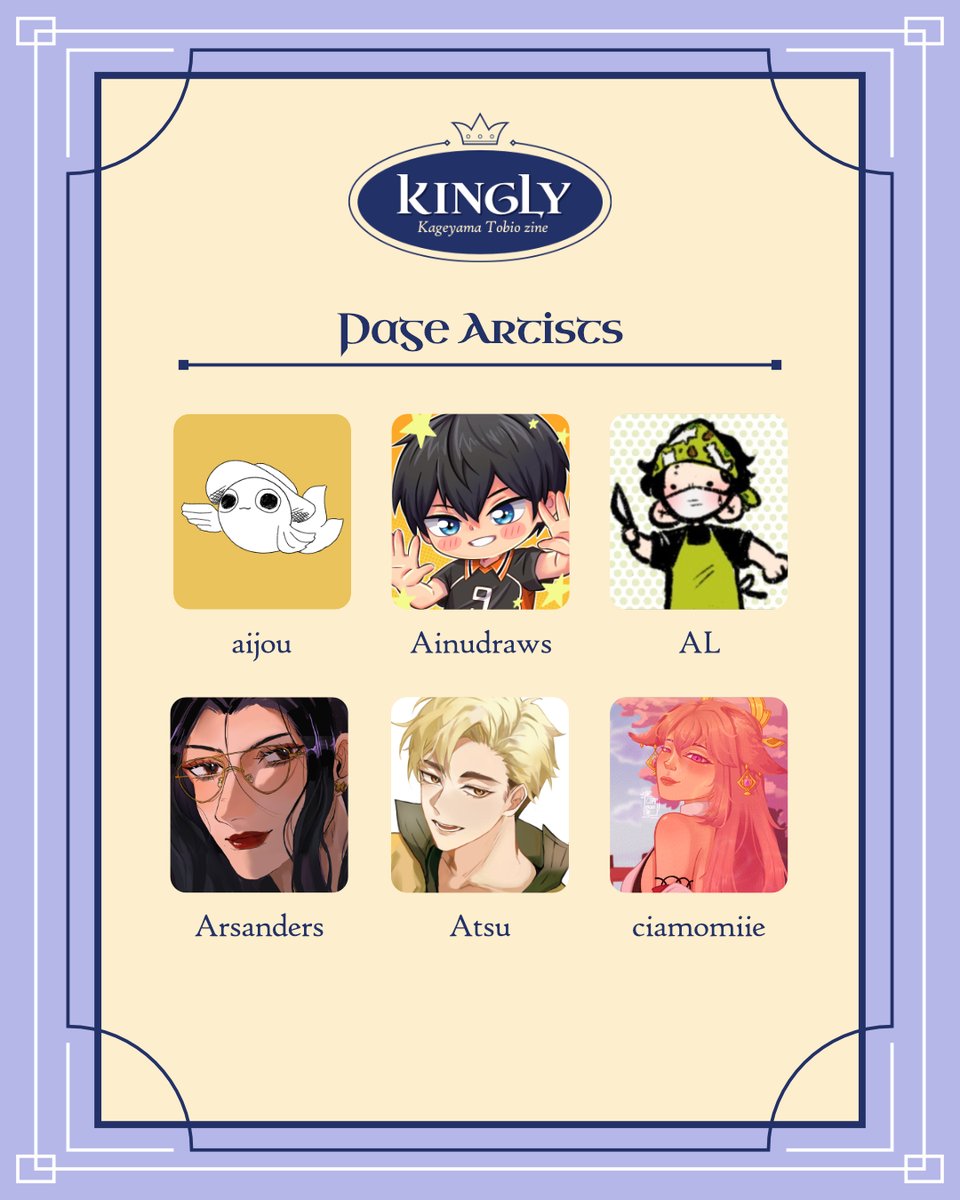 KINGLY: Kageyama Tobio zine tweet media