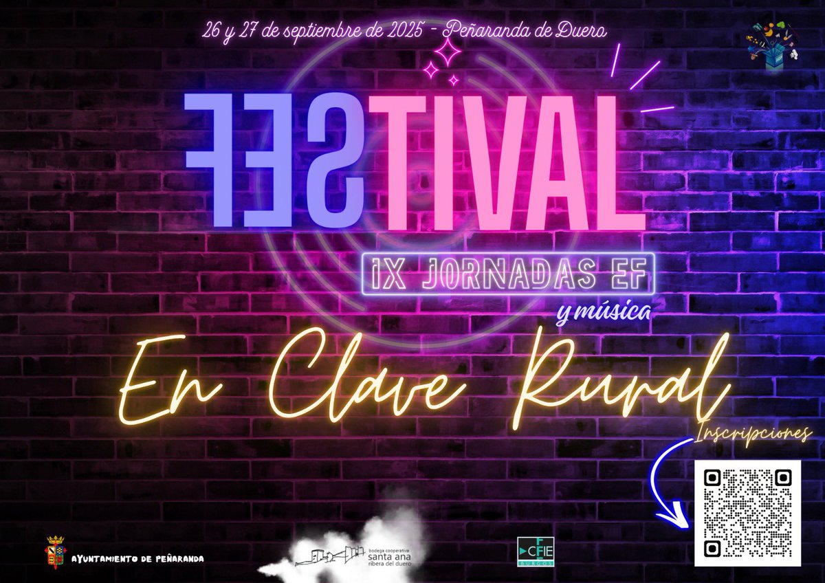 🔝Tenemos el tremendo gustazo de anunciar como ponentes y coorganizadoras en las #JornadasSEF a nuestras compañeras de “En clave rural”, un grupo de docentes de #EducaciónMusical de la Ribera del Duero que llevan 8 años creando propuestas prácticas súper atractivas. ¡Un lujazo!