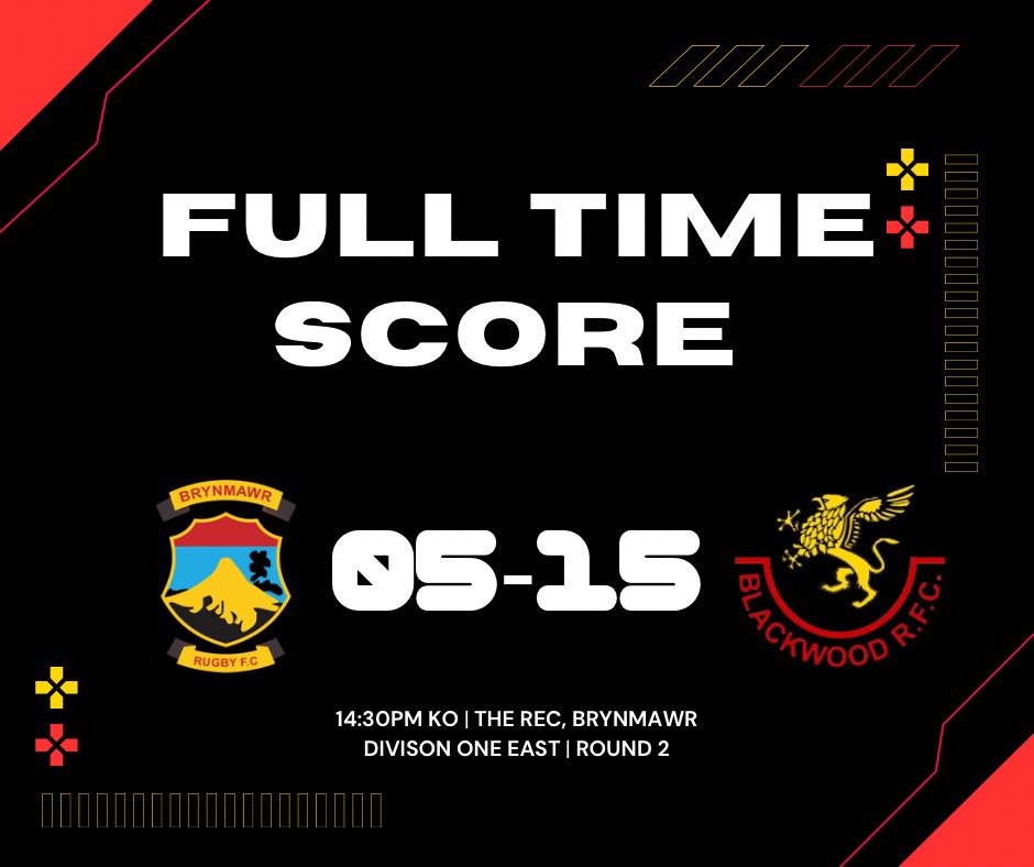 𝙁𝙐𝙇𝙇 𝙏𝙄𝙈𝙀 𝙎𝘾𝙊𝙍𝙀

Really close contest with <a href="/feelthemawr/">Brynmawr RFC</a> , onto next week we go 🫡

#UppaWood | #OneWood 🪵🔥