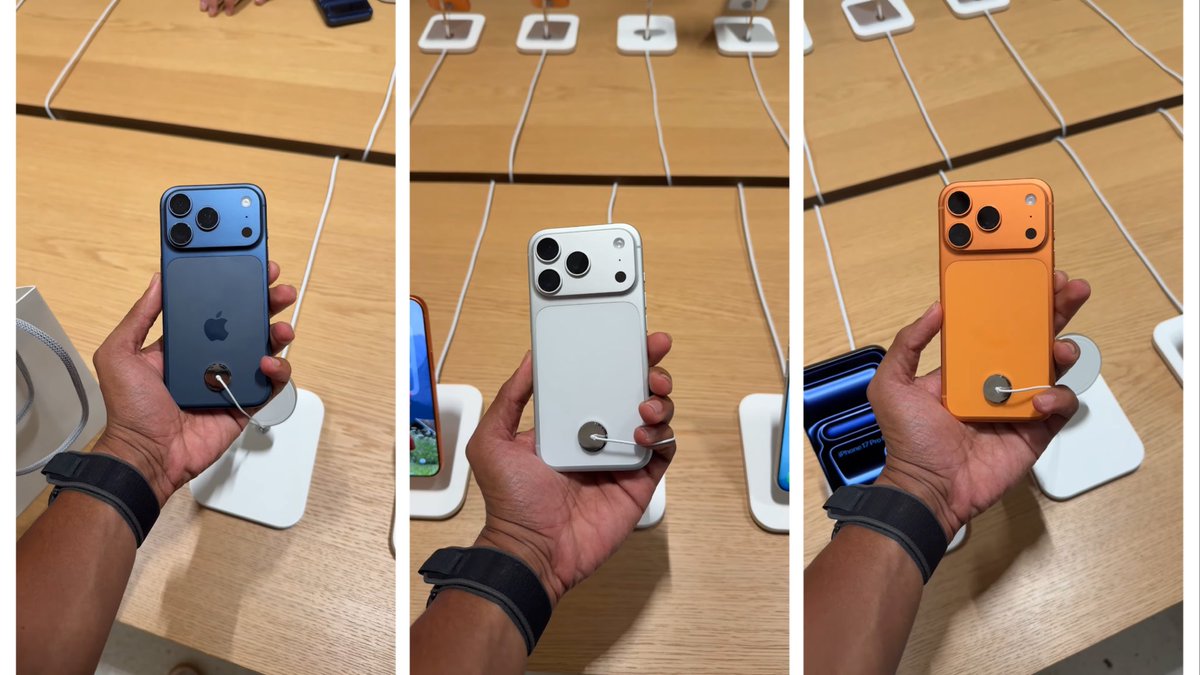 Which iPhone 17 Pro would you pick or did pick?

#iPhone17Pro