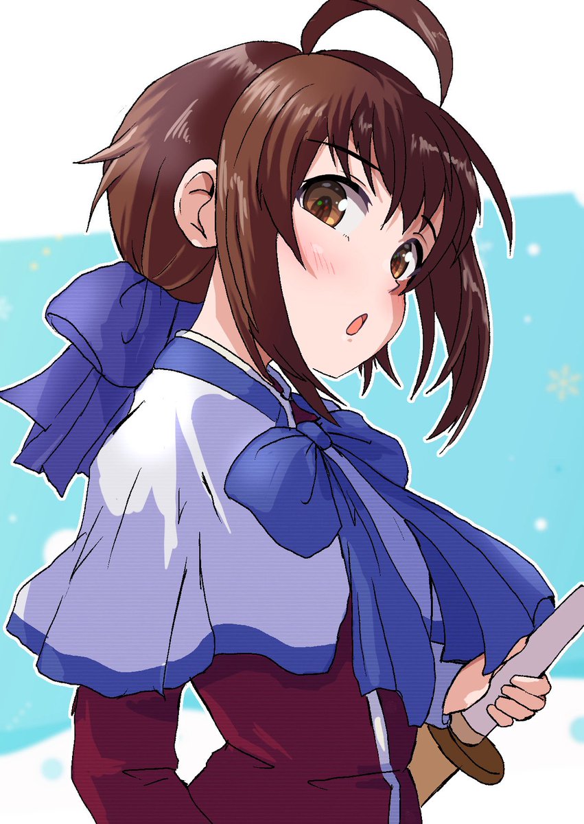 夜な夜な学校で「魔物」と戦っていそうな脇山さん。

脇山さんお誕生日おめでとうございます🎉

#デレマス版深夜の真剣お絵かき60分1本勝負＋15分
#脇山珠美生誕祭2025 
#脇山珠美