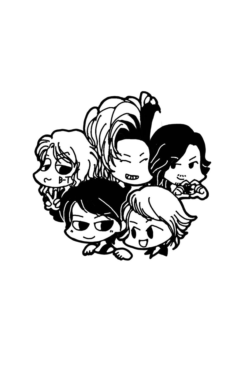 katze822's tweet photo. 38周年おめでとう。

最近絵を描くパワーが減っていると友人に話したら、それでも描いたほうがいいと言われて少し目が覚めた。

描くのは5人がいい。

#BUCKTICK
#BUCKTICK38th https://t.co/S0ZHzxiIO1