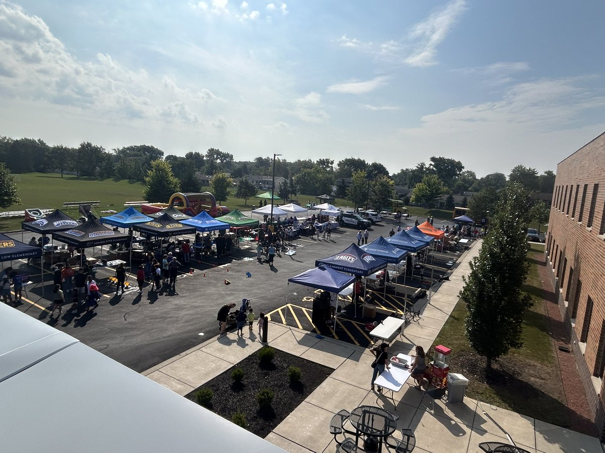 Our @ccsd59 annual Fall Fest is underway with another great turnout. A special thanks to all the staff here today supporting the event &amp; especially to our Community Outreach Team for planning and organizing today!