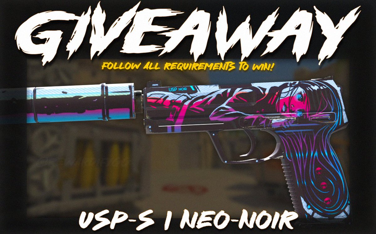 💸 USP-S | Neo-Noir [$35] 💸
👑 CSGO/CS2 Skin Giveaway 👑

⏩ Follow <a href="/RewardifyGG/">Rewardify.gg 🎉</a>
🔁 Retweet
⬇️ Like + Subscribe ⬇️
youtube.com/watch?v=2tmbV5…
📺 Watch the entire video to the end

🔜 Winner will be picked in a few days! GL!
#CS2 #CS2Giveaway #Giveaway