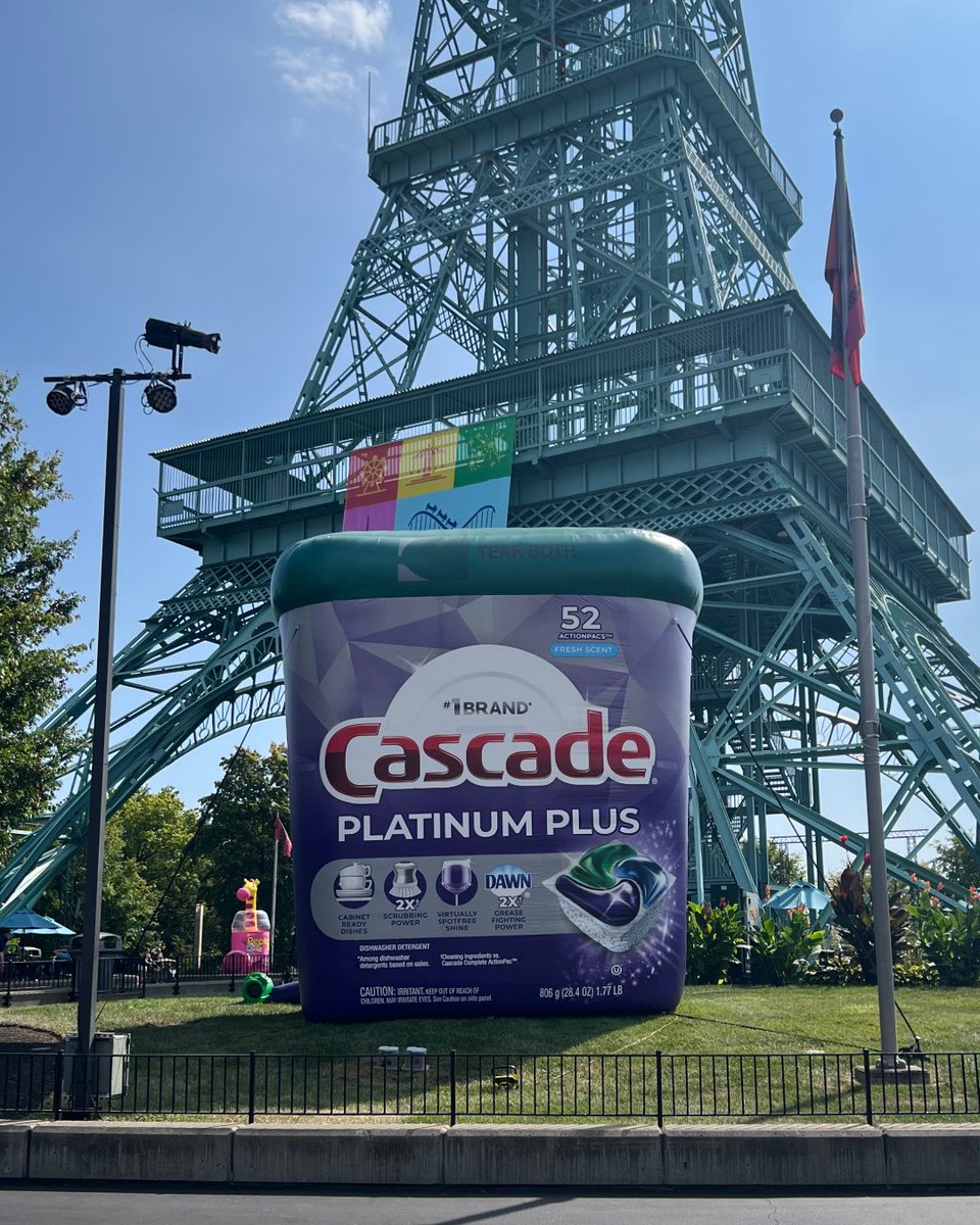 asapevent's tweet photo. No stopping for September events (except to enjoy the go!) 

#OutdoorAdvertising #OversizedMarketing #KingsIsland https://t.co/ZY0Wc8ty2n
