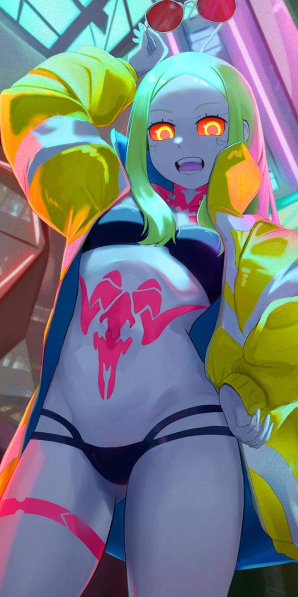 micka_rob's tweet photo. #ColorFresh #CyberpunkEdgerunners #SexyGirls https://t.co/1ReR64cXMo