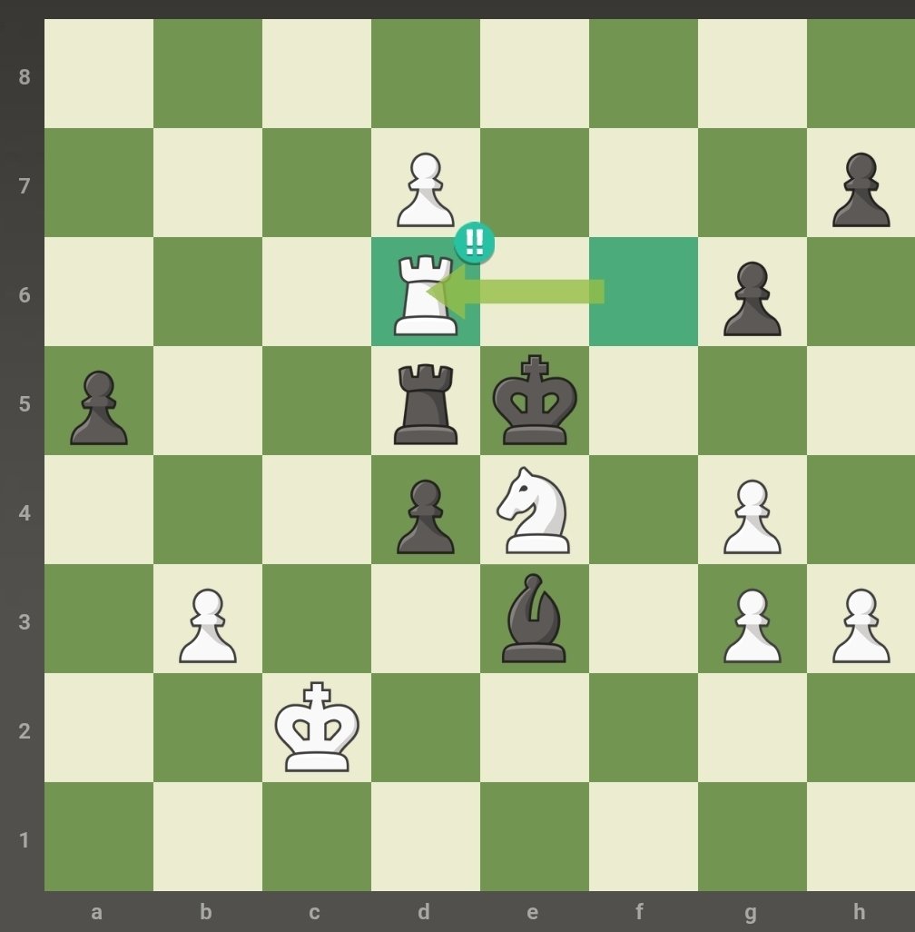 Got a nice brilliant move this morning. ♟️