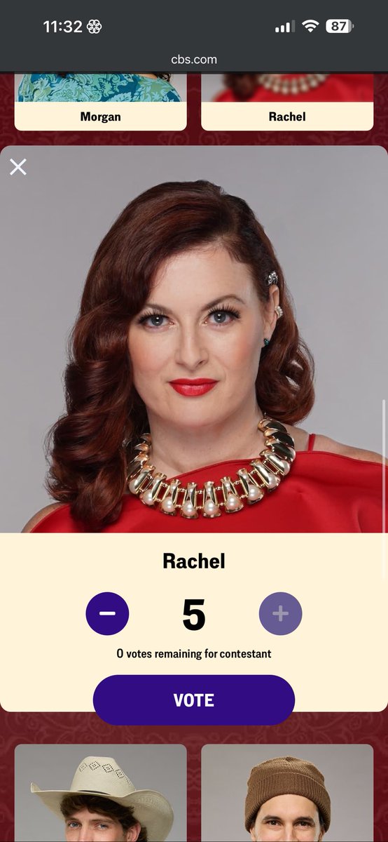 toe_fxngus's tweet image. Even Allison Grodner voted!!! #RachelForAFP #BB27
