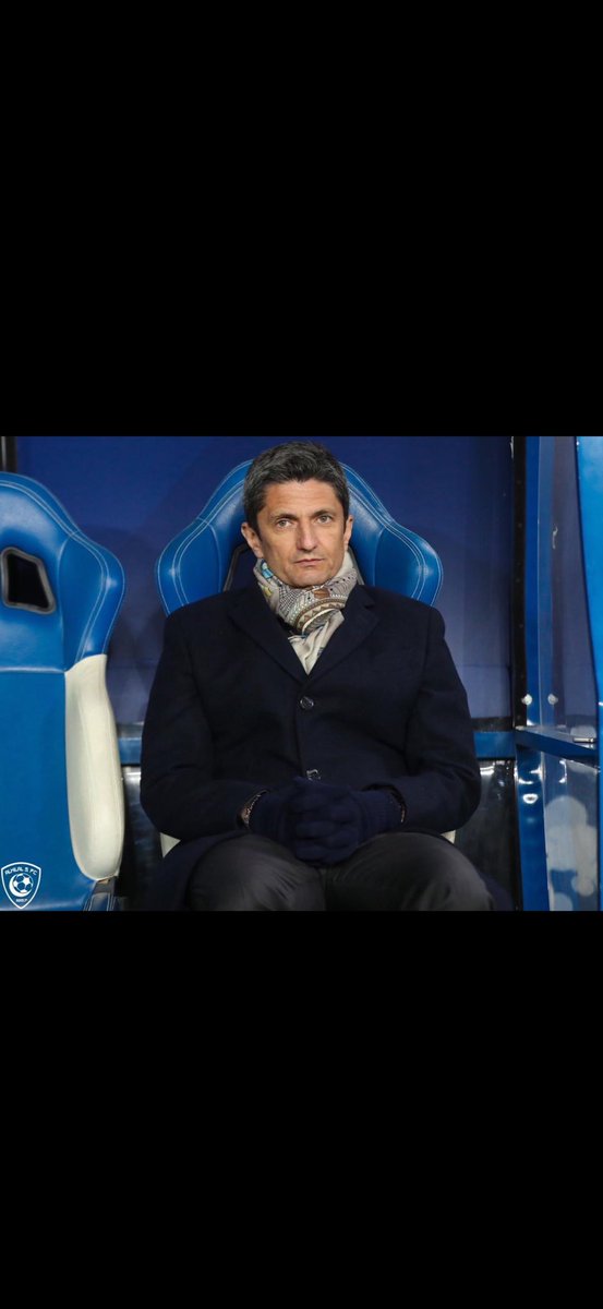 ربما ينجح مع اندية الوسط  👌
ولكن نسبة نجاحه مع الانديه الكبيره ضعيف جداً 

الهلال على مدى تاريخه ذو طابع هجومي  ،
ادارة نواف بن سعد يجب ان تتخذ القرار الصح بأقالة المدرب الدفاعي وجلب مدرب يناسب الهلال. حتى لو كانت بعودة المدرب  رزفان  ،

 #الهلال_الاهلي