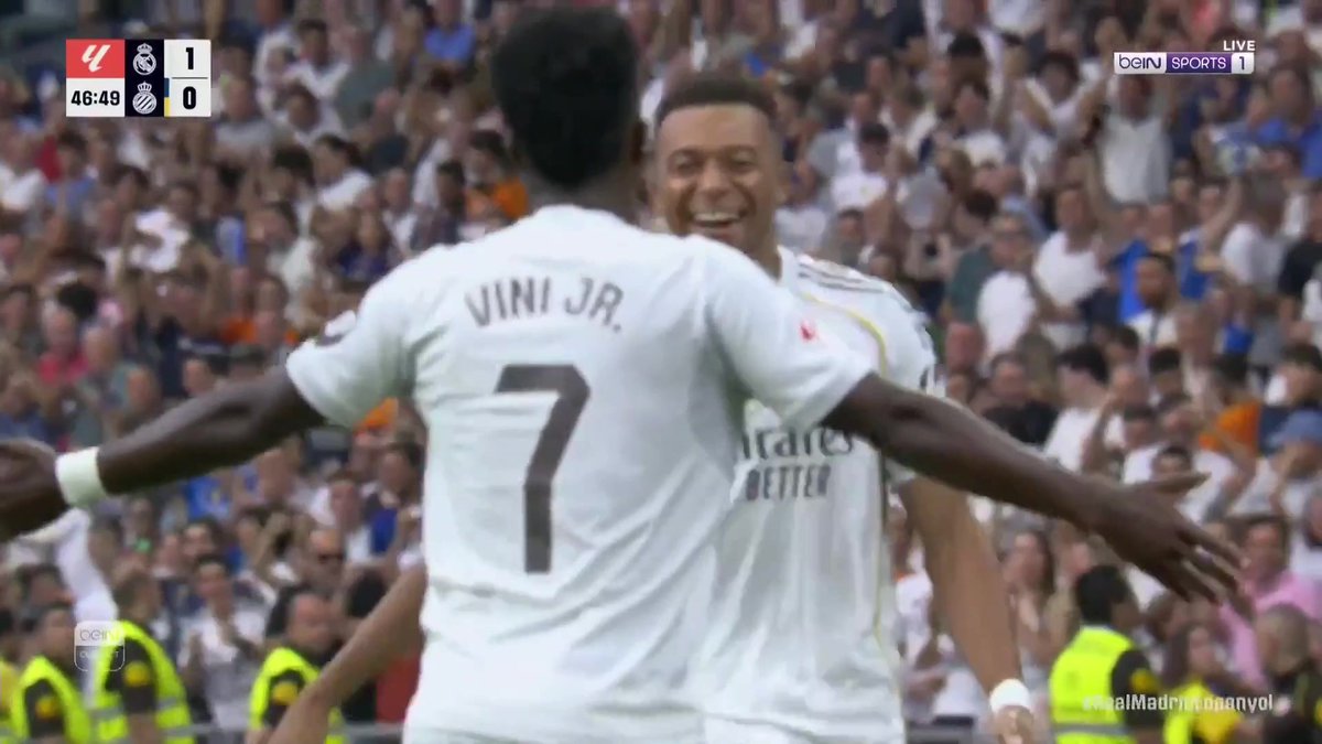 أهداف رائعة من ريال مدريد. كيليان مبابي يسجل الثاني لصالح الملكي في شباك اسبانيول أهداف رائعة من ريال مدريد. كيليان مبابي يسجل الثاني لصالح الملكي في شباك اسبانيول
