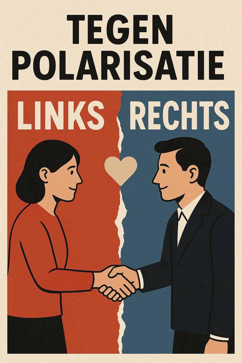 Ik ben het zo zat dat we alles langs de lijn van links of rechts leggen. Voor mij gaat het om mensen, om verbinding, om samen verder komen. Dat is waar ik in geloof.

#TegenPolarisatie #SamenVerder #Verbinding #MensVoorop #Baarn
#elsrechts #Links #rechts #Politiek #pvdagroenlinks