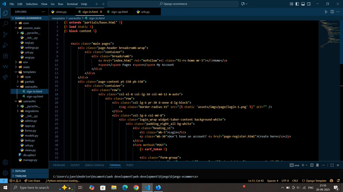 janvi_0x's tweet image. Day 97/100 — Dev Log

- Designed Circular Queue on LeetCode
- 90% done with UserAuth in my project
- Read Django docs — starting to get a clearer picture of its inner workings
- Worked on SIH PPT

#100DaysOfCode #Python #Django #LeetCode #DevJourney