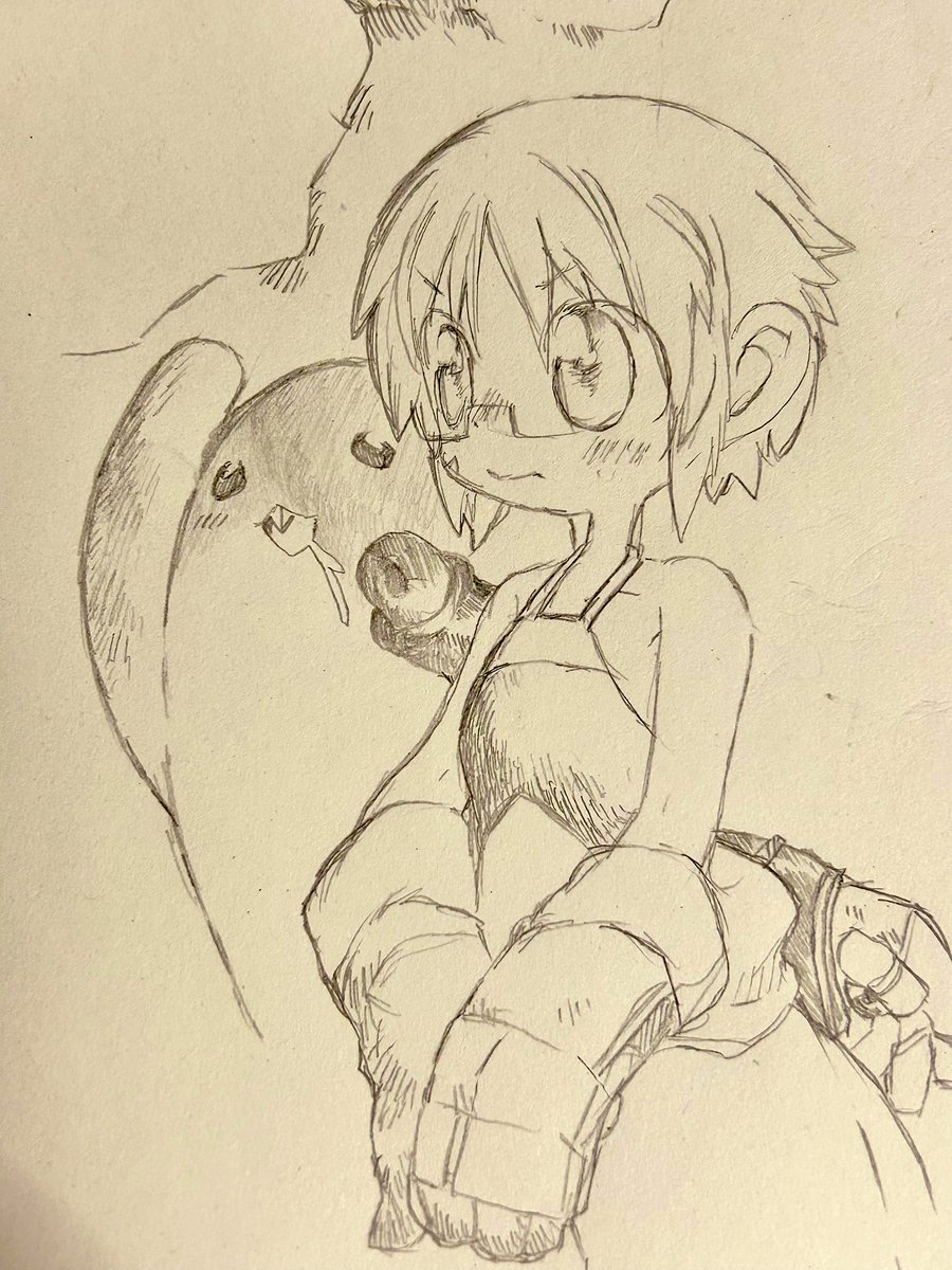 snowwhitepetal's tweet photo. 今新しい絵を描いてる〜。久々に描けてるよ…！

#メイドインアビス
#リコ
#マアアさん https://t.co/I6fjvleNNi