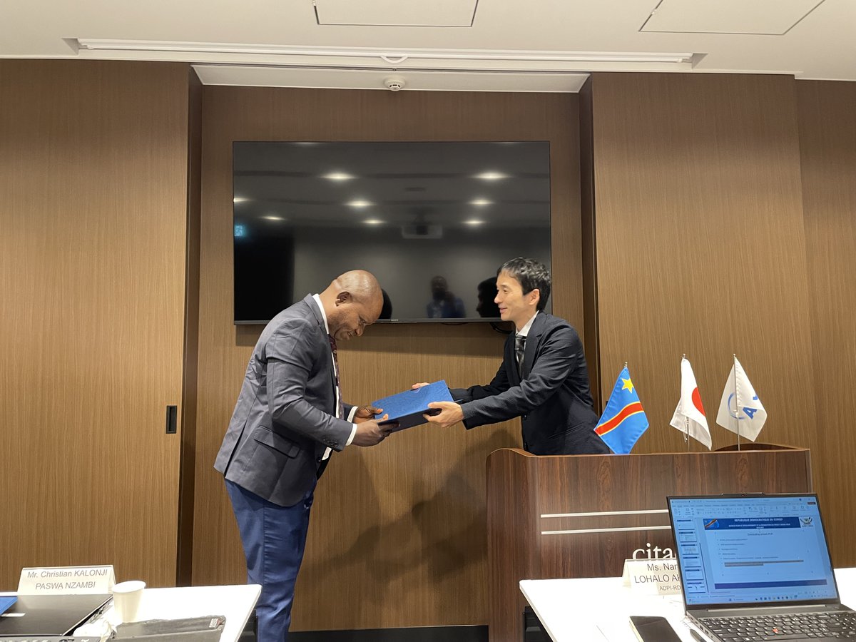 JicaRdc's tweet photo. Des experts de @AdpiRdc1  et de la @SNELrdc étaient en mission d'étude au Japon avec l'appui de @JicaRdc. Cette mission s'inscrit dans le cadre de la Coopération Technique entre 🇨🇩et 🇯🇵, focalisée sur le développement du projet Inga III. https://t.co/3ryglPbp4b