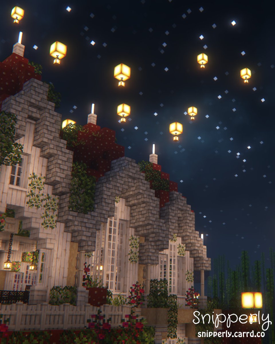 I love how the Mushroom Mansion looks at night! ✨

ᴍɪᴢᴜɴᴏꜱ16ᴄʀᴀꜰᴛ · ᴄᴏᴍᴘʟᴇᴍᴇɴᴛᴀʀʏ ʀᴇɪᴍᴀɢɪɴᴇᴅ · ꜱᴏᴅɪᴜᴍ &amp; ɪʀɪꜱ
#minecraftcottagecore 🌙