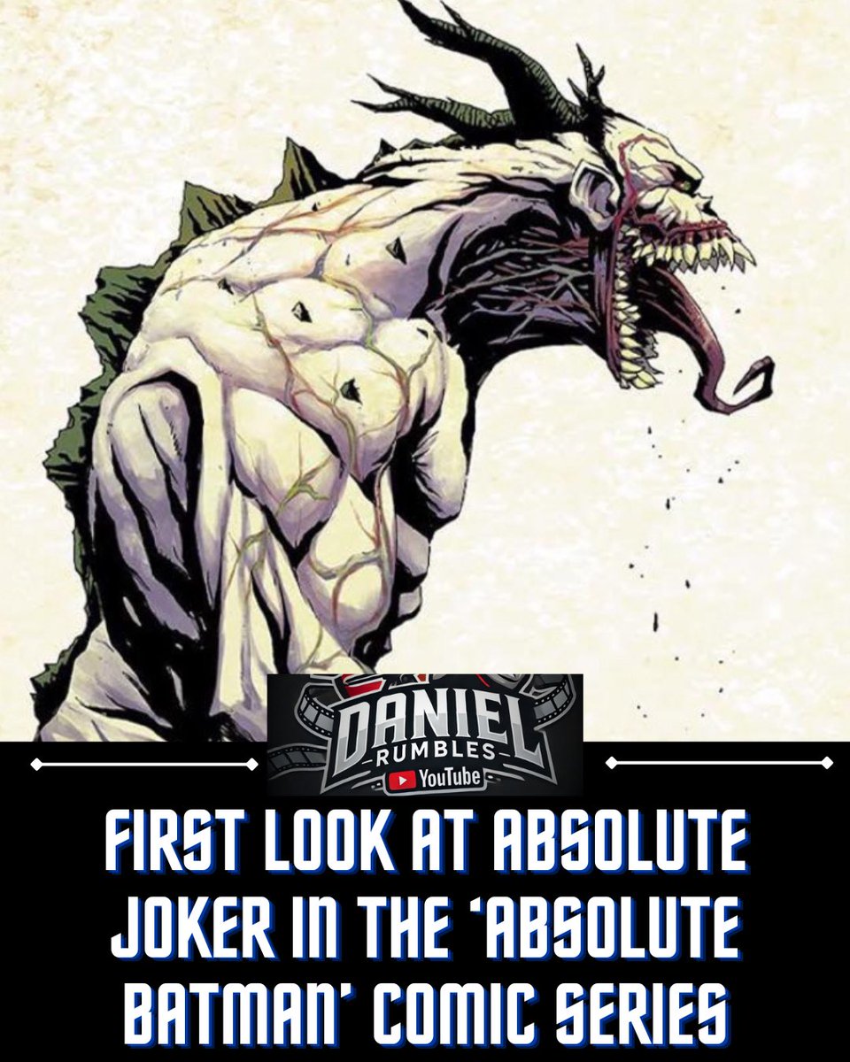 DanielRumbles's tweet image. First look at Absolute Joker in the ‘Absolute Batman’ Comic series #AbsoluteBatman #absolutejoker