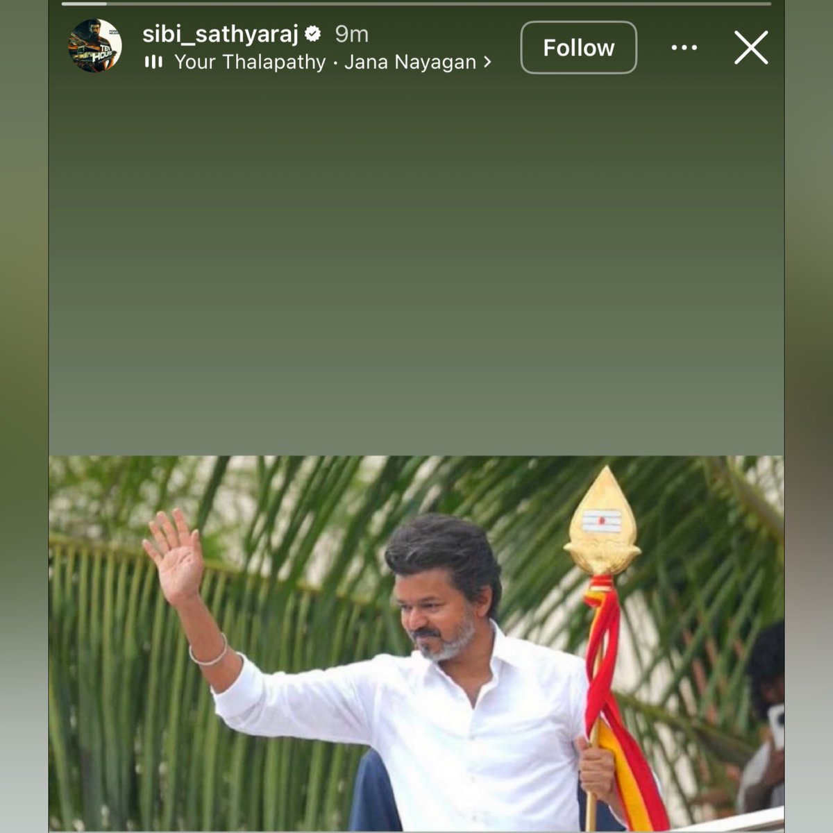 VijayFansTrends's tweet image. .@Sibi_Sathyaraj via Instagram!! #TVKVijay