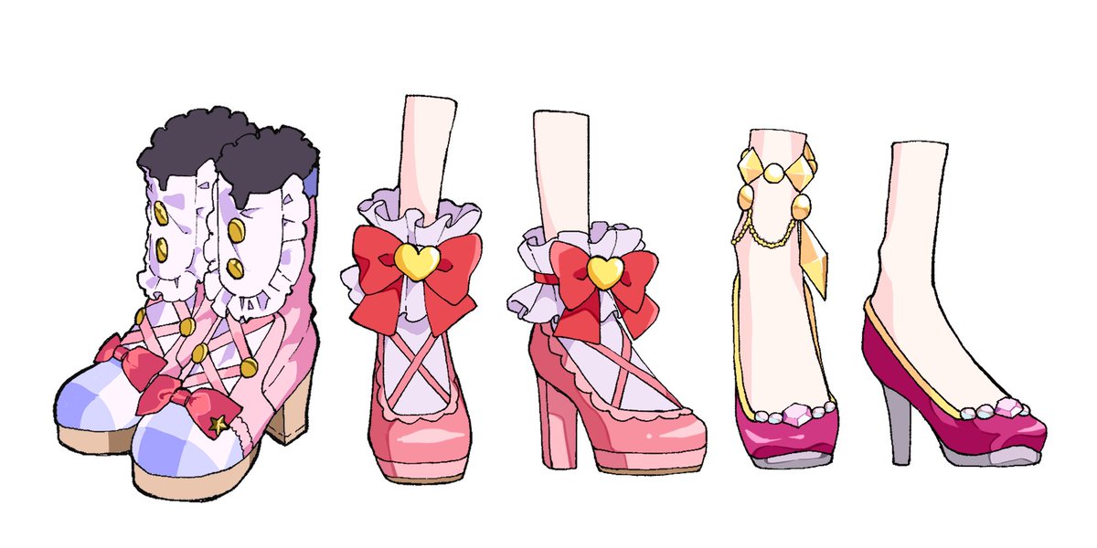 靴苦手なので練習！
アイカツの着替えシーン助かりすぎます✨