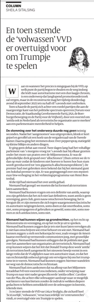 <a href="/overlistener/">Emine Uğur</a> Deze column. Wow.
<a href="/vvd/">VVD</a>